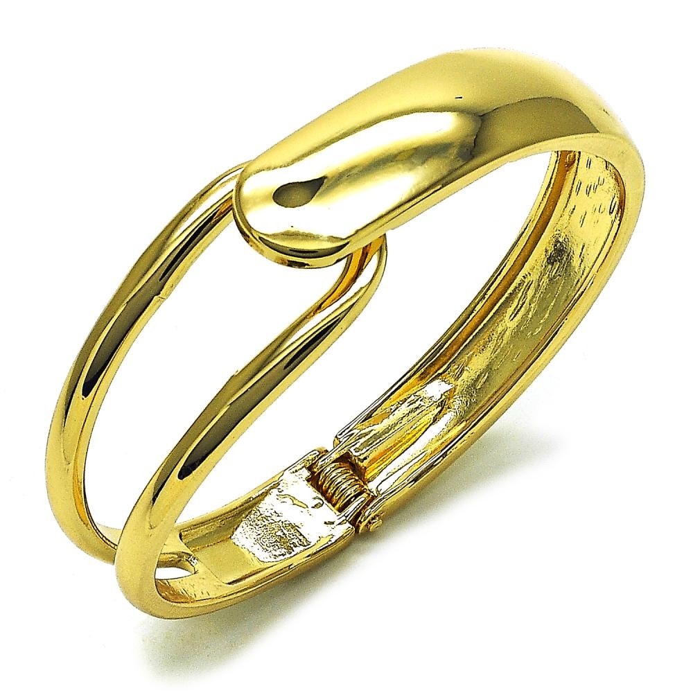 Gold Filled Bangle Twist Design Golden Finish