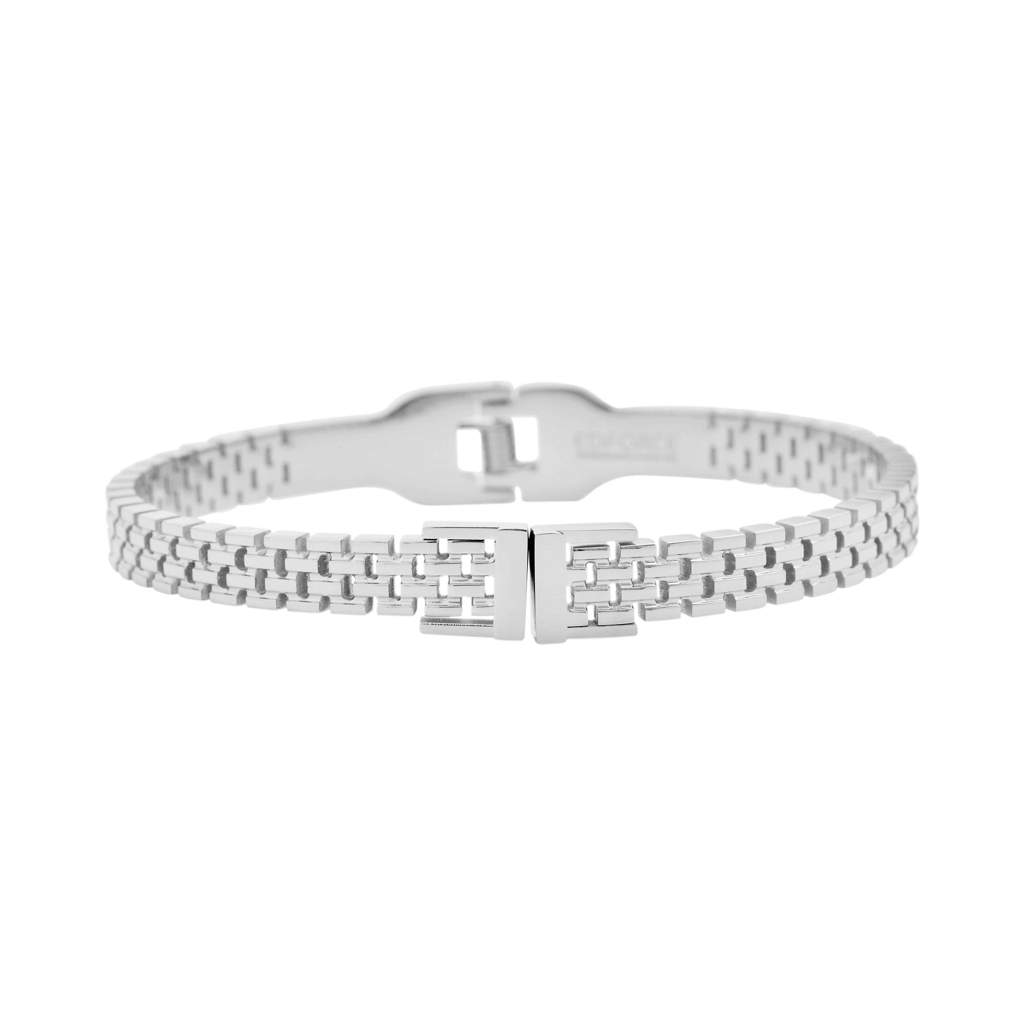 Stainless Steel Silver Tone Bangle