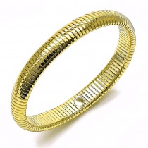 Gold Filled Fancy Bracelet 10mm Expandable Design Polished Golden Finish
