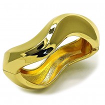 Gold Filled Bangle Polished Golden Finish 20 MM Thickness Size 5 2.50 Diameter