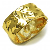 Gold Filled Bangle Polished Golden Finish 30 MM Thickness Size 5 2.50 Diameter