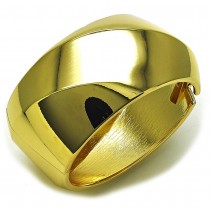 Gold Filled Bangle Polished Golden Finish 25 MM Thickness Size 5 2.50 Diameter