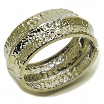 Gold Filled Rhodium Bangle Polished Rhodium Finish 30 MM Thickness Size 5 2.50 Diameter