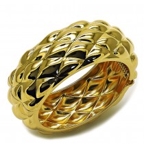 Gold Filled Bangle Polished Golden Finish 30 MM Thickness Size 4 2.25 Diameter
