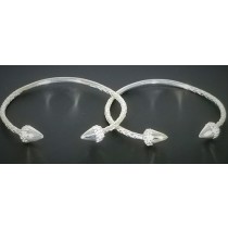 925 Sterling Silver West Indian Bangles