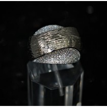 925 Sterling Silver Fashion Ring with Cubic Zirconia