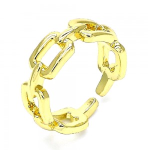 Gold Filled Elegant Ring Polished Finish Golden Tone (One size fits all)