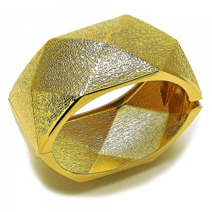 Gold Filled Bangle Matte Finish Golden Finish 35 MM Thickness Size 5 2.50 Diameter