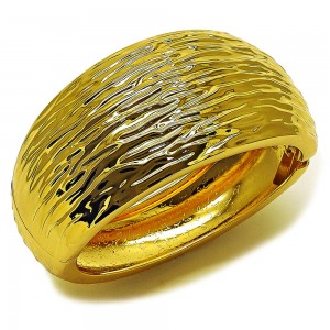 Gold Filled Bangle Diamond Cutting Finish Golden Finish 35 MM Thickness Size 5 2.50 Diameter