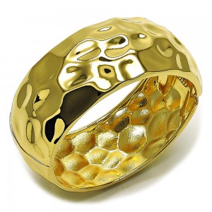 Gold Filled Cuff Bangle Polished Golden Finish 30 MM Thickness Size 5 2.50 Diameter