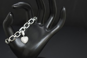 925 Sterling Silver With White Cubic Zirconia Bracelet
